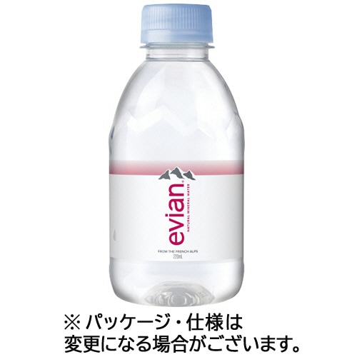 伊藤園 エビアン 220ml ペットボトル 24本/箱 ※軽(ご注文単位1箱)【直送品】
