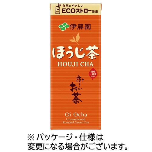 伊藤園 おーいお茶 ほうじ茶 250ml 紙パック 72本/箱 ※軽（ご注文単位1箱）【直送品】