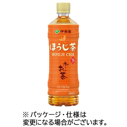 伊藤園 おーいお茶 ほうじ茶 600ml ペットボトル 48本/箱 ※軽（ご注文単位1箱）【直送品】