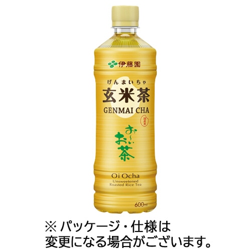 伊藤園 おーいお茶 玄米茶 600ml ペットボトル 24本/箱 ※軽（ご注文単位1箱）【直送品】