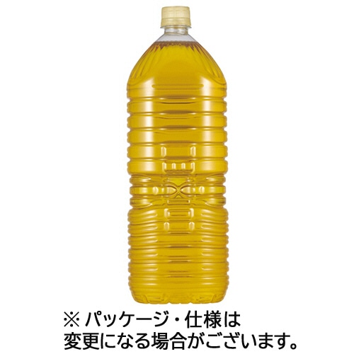 伊藤園 おーいお茶 濃い茶 ラベルレス 2L ペットボトル 9本/箱 ※軽（ご注文単位1箱）【直送品】