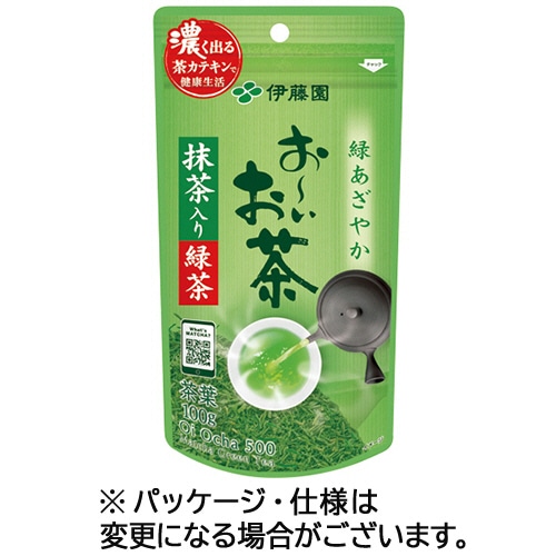 伊藤園 おーいお茶 抹茶入り緑茶 100g 1袋 ※軽（ご注文単位1袋）【直送品】