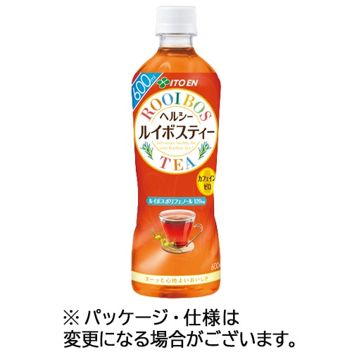 伊藤園 ヘルシールイボスティー 600ml ペットボトル 48本/箱 ※軽(ご注文単位1箱)【直送品】