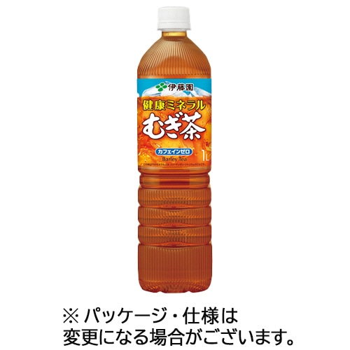 伊藤園 健康ミネラルむぎ茶 1L ペットボトル 12本/箱 ※軽（ご注文単位1箱）【直送品】