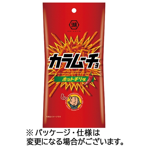 湖池屋 スリムバッグ スティックカラムーチョ ホットチリ味 34g 6袋/セット ※軽(ご注文単位1セット)【直送品】