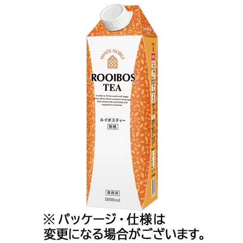 三井農林 ルイボスティー 1000ml 紙パック(口栓付) 6本/箱 ※軽（ご注文単位1箱）【直送品】