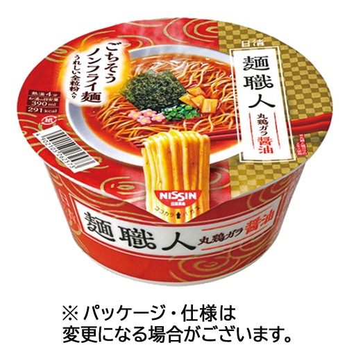 日清食品 日清麺職人 醤油 88g 12食/箱 ※軽（ご注文単位1箱）【直送品】