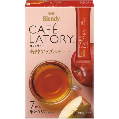 味の素AGF ブレンディ カフェラトリー スティック 芳醇アップルティー 7本/箱 ※軽(ご注文単位1箱)【直送品】