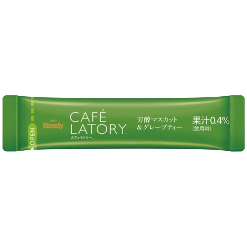 味の素AGF ブレンディ カフェラトリー スティック 芳醇マスカット&グレープティー 7本/箱 ※軽(ご注文単位1箱)【直送品】