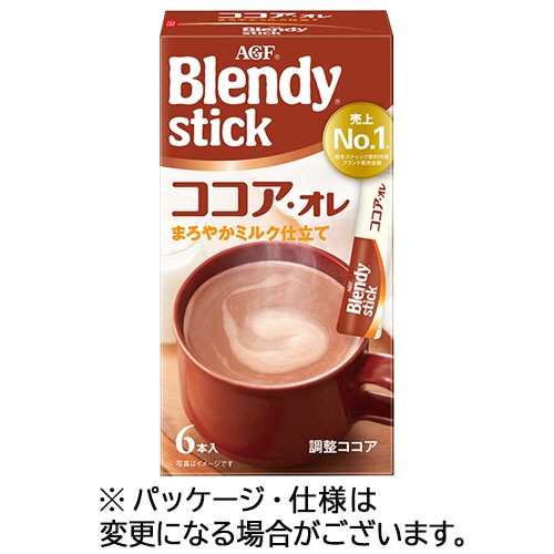 味の素AGF ブレンディ スティック ココア・オレ 6本/箱 ※軽（ご注文単位1箱）【直送品】