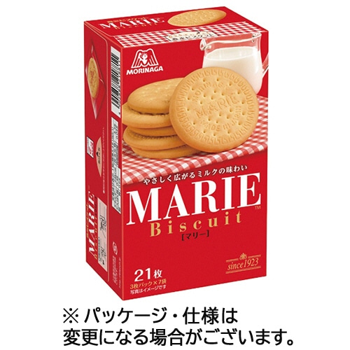 森永製菓 マリービスケット (3枚×7袋) 1箱 ※軽(ご注文単位1箱)【直送品】