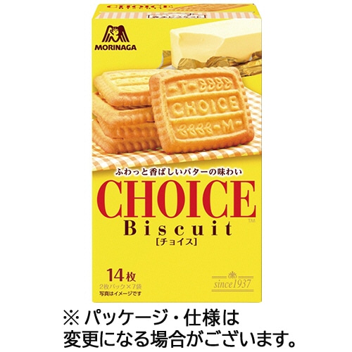 森永製菓 チョイスビスケット (2枚×7袋) 1箱 ※軽(ご注文単位1箱)【直送品】