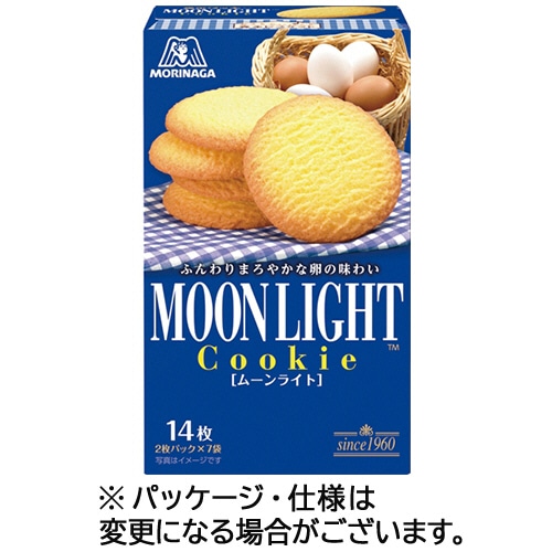 森永製菓 ムーンライトクッキー (2枚×7袋) 1箱 ※軽(ご注文単位1箱)【直送品】