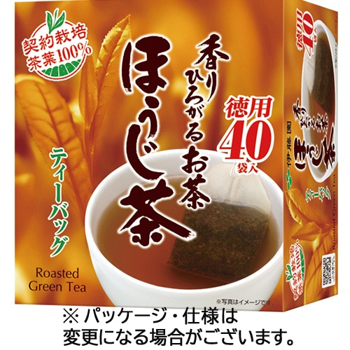 伊藤園 香りひろがるお茶 ほうじ茶 ティーバッグ 40個/箱 ※軽（ご注文単位1箱）【直送品】