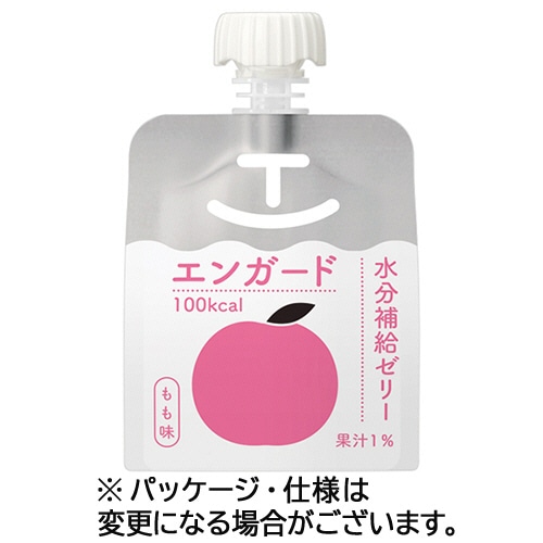 バランス エンガード水分補給ゼリー もも味 150g 6個/袋 ※軽（ご注文単位1袋）【直送品】