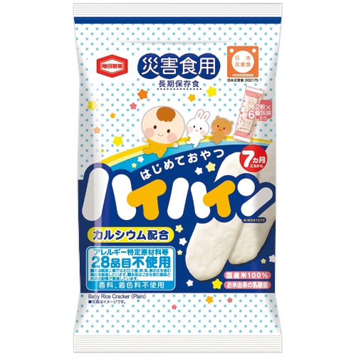 尾西食品 亀田製菓 災害食用ハイハイン KH-01 12枚 24個/袋 ※軽(ご注文単位1袋)【直送品】
