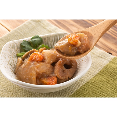 アルファフーズ UAA食品 美味しいやわらか食 根菜のやわらか煮 50食/袋 ※軽(ご注文単位1袋)【直送品】