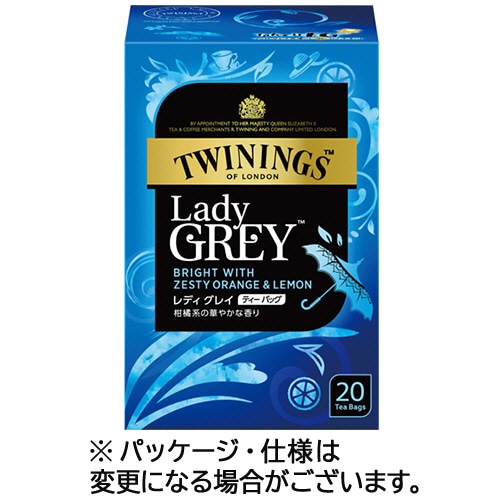 片岡物産　トワイニング　レディグレイ　ティーバッグ　1箱（20バッグ）（ご注文単位1箱）【直送品】