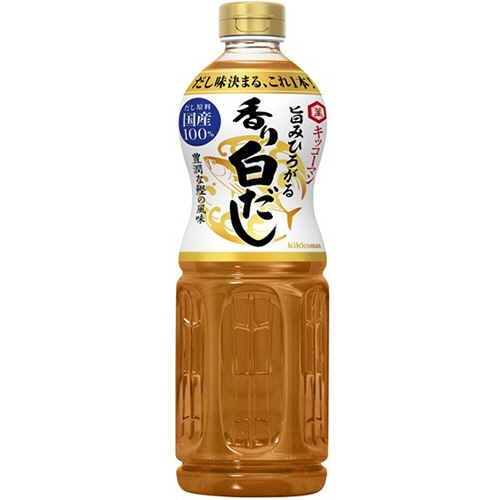 キッコーマン　旨みひろがる　香り白だし　1L　1本（ご注文単位1本）【直送品】