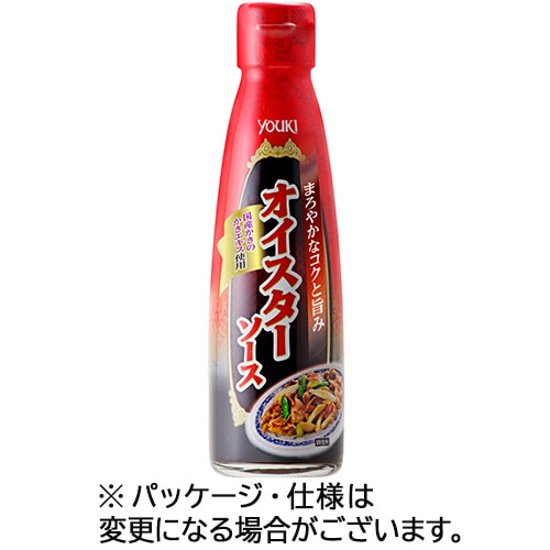 ユウキ食品　オイスターソース／国産カキエキス使用　220g　1本（ご注文単位1本）【直送品】