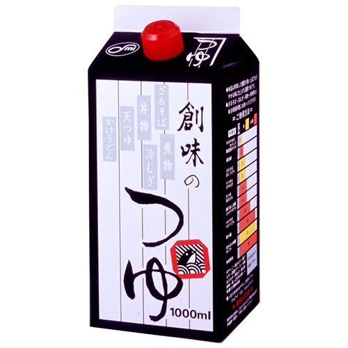 創味食品　創味のつゆ　1000ml　1個（ご注文単位1個）【直送品】