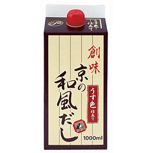 創味食品　創味　京の和風だし　1000ml　1個（ご注文単位1個）【直送品】