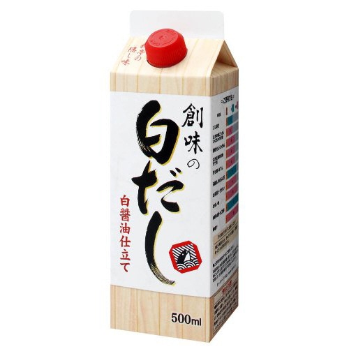 創味食品　創味の白だし　500ml　1個（ご注文単位1個）【直送品】