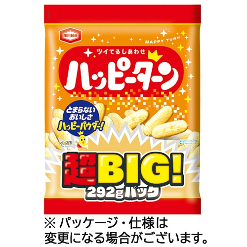 亀田製菓 ハッピーターン 超BIGパック 292g(約72枚) 1パック(ご注文単位1パック)【直送品】