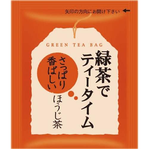 丸山園　緑茶でティータイム　ほうじ茶ティーバッグ　1袋（50バッグ）（ご注文単位1袋）【直送品】