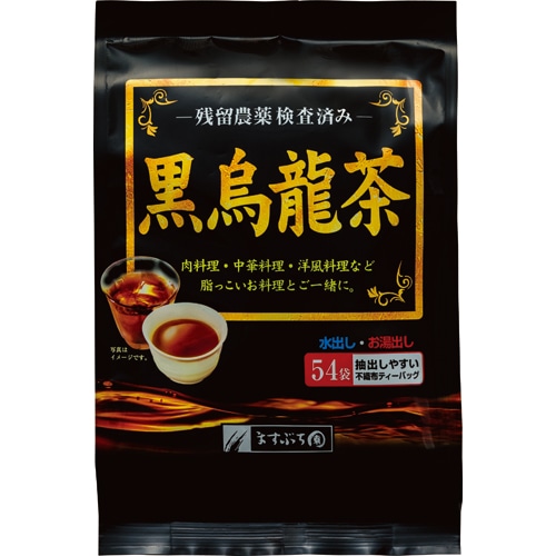ますぶち園 黒烏龍茶ティーバッグ 1袋(54バッグ)(ご注文単位1袋)【直送品】