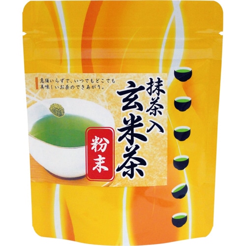 三ツ木園　粉末抹茶入玄米茶　詰替用　60g　1パック（ご注文単位1パック）【直送品】