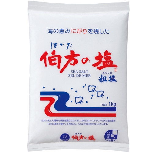伯方塩業　伯方の塩　1kg　1袋（ご注文単位1袋）【直送品】