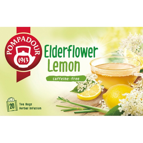 ポンパドール　エルダーフラワーレモン　1箱（20バッグ）（ご注文単位1箱）【直送品】