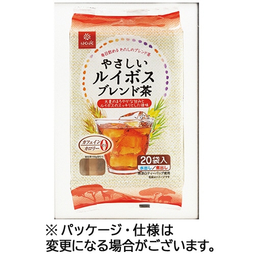 はくばく やさしいルイボスブレンド茶 1袋(20バッグ)(ご注文単位1袋)【直送品】
