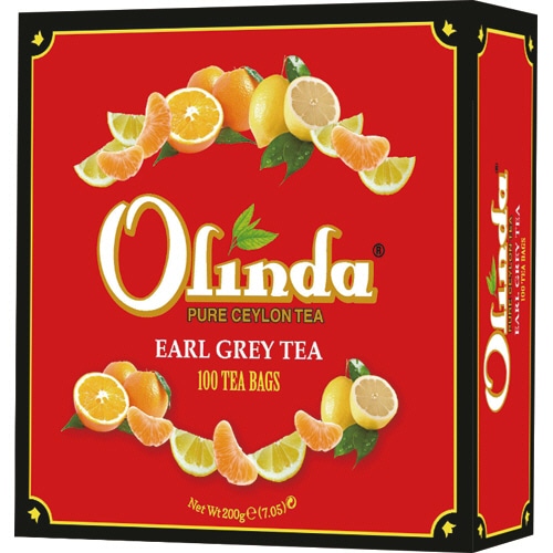 ボーアンドボン　オリンダ　アールグレイ　1箱（100バッグ）（ご注文単位1箱）【直送品】