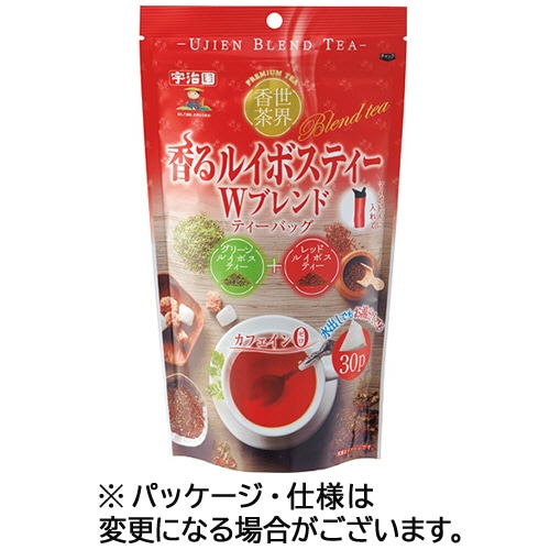 宇治園 香るルイボスティーWブレンドティーバッグ 1袋(30バッグ)(ご注文単位1袋)【直送品】