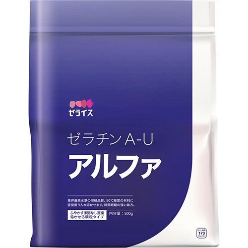 ゼライス　ゼラチンA-U　アルファ　500g　1パック（ご注文単位1パック）【直送品】
