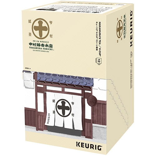キューリグ Kカップ専用カートリッジ 中村藤吉本店 中村茶 1箱(12杯)(ご注文単位1箱)【直送品】