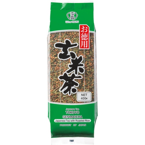 宇治の露製茶　徳用　玄米茶　400g　1袋（ご注文単位1袋）【直送品】