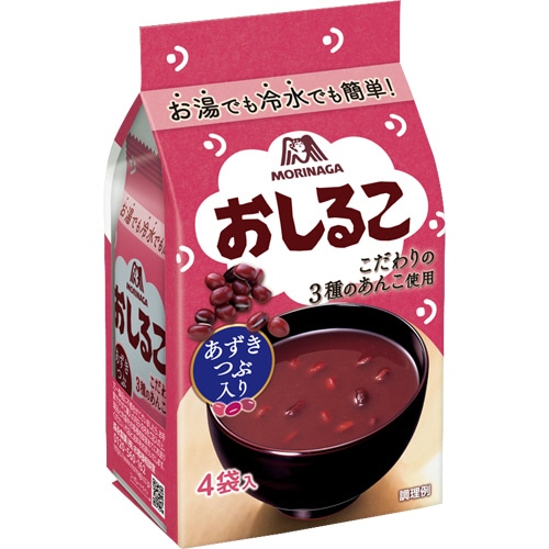 森永製菓　おしるこ　18g×4袋　1パック（ご注文単位1パック）【直送品】