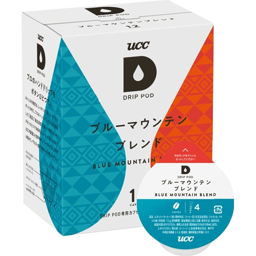 UCC　DRIP　POD（ドリップポッド）　ブルーマウンテンブレンド　1箱（12杯）（ご注文単位1箱）【直送品】