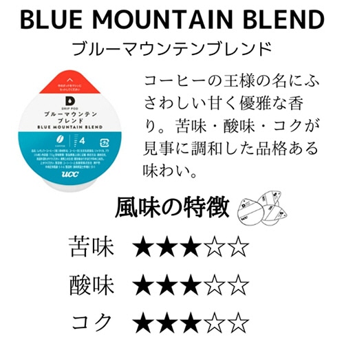 UCC DRIP POD(ドリップポッド) ブルーマウンテンブレンド 1箱(12杯)(ご注文単位1箱)【直送品】