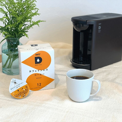 UCC DRIP POD(ドリップポッド) カフェインレスコーヒー 1箱(12杯)(ご注文単位1箱)【直送品】