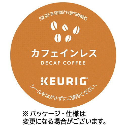 キューリグ　Kカップ専用カートリッジ　カフェインレス　1箱（12杯）（ご注文単位1箱）【直送品】