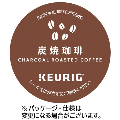 キューリグ Kカップ専用カートリッジ 炭焼珈琲 1箱(12杯)(ご注文単位1箱)【直送品】