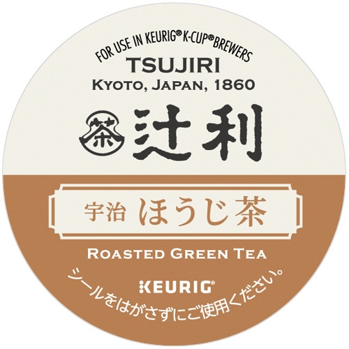 キューリグ　Kカップ専用カートリッジ　辻利　宇治ほうじ茶　1箱（12杯）（ご注文単位1箱）【直送品】