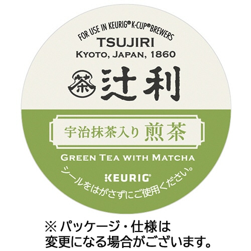 キューリグ　Kカップ専用カートリッジ　辻利　宇治抹茶入り煎茶　1箱（12杯）（ご注文単位1箱）【直送品】