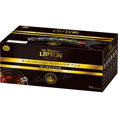 リプトン　サー・トーマス・リプトン　アルミティーバッグ　アソート　1箱（60バッグ）（ご注文単位1箱）【直送品】