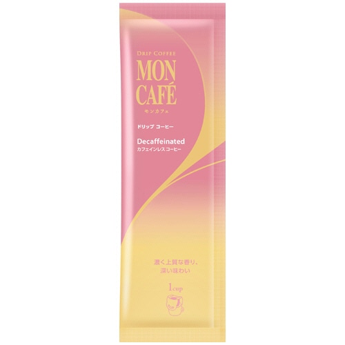 片岡物産 モンカフェ ドリップコーヒー カフェインレス 1箱(30袋)(ご注文単位1箱)【直送品】