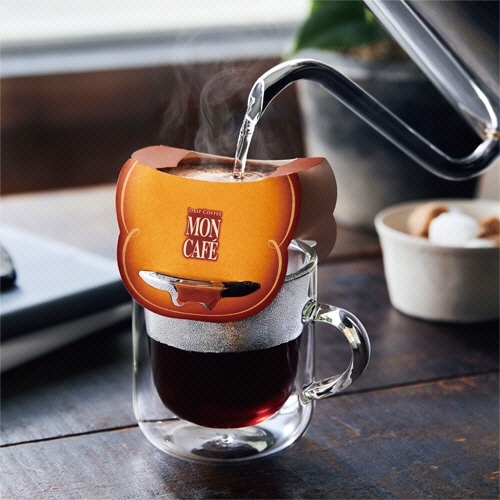 片岡物産 モンカフェ ドリップコーヒー カフェインレス 1箱(30袋)(ご注文単位1箱)【直送品】
